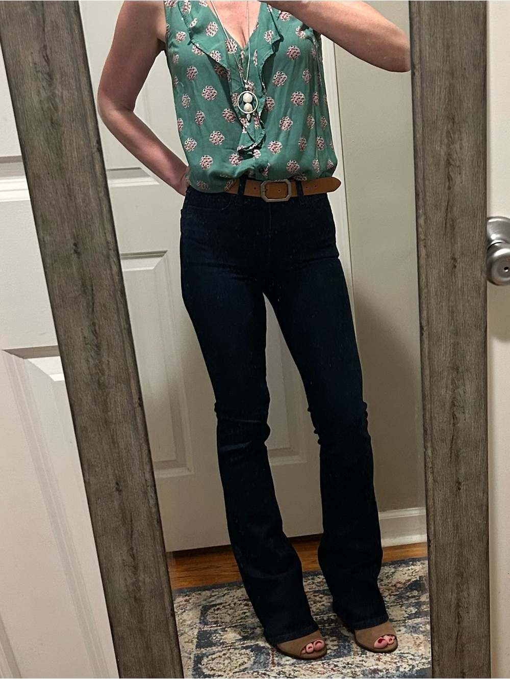 PAIGE Laurel Canyon High-Rise Bootcut Jeans - Picture 15 of 16